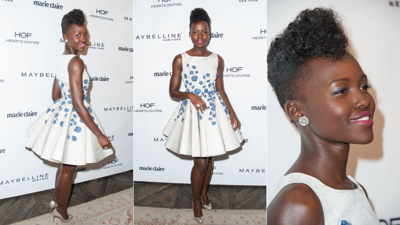 Illustration for article titled Lupita Nyong'o Celebrates Gorgeous New Marie Claire Cover